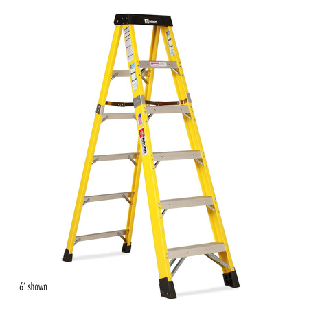 Bauer Ladder 7 ft Fiberglass Stepladder 36607